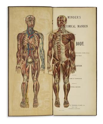 (ANATOMY.) Furneaux, William S.; and Mayer, Ethel. Minders Anatomical Manikin of the Human Body... Students Edition.